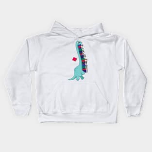 BOOK DINOSAURS Kids Hoodie